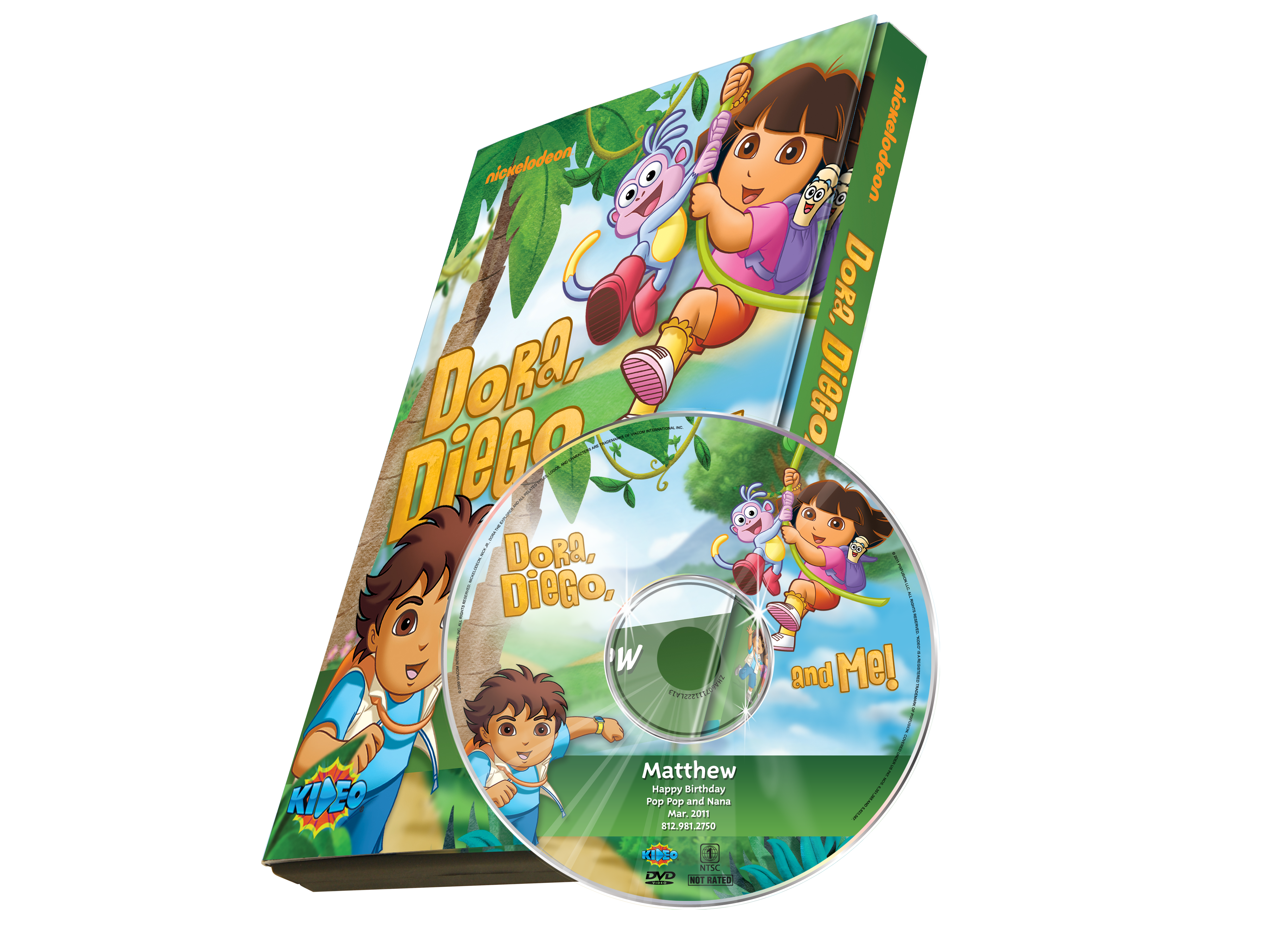 Dora, Diego and Me DVD - Click Image to Close